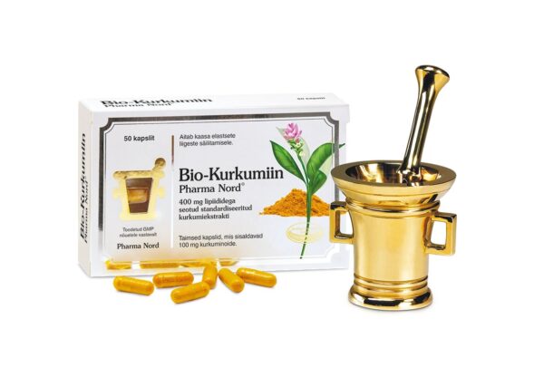 Bio-Kurkumiin kapslid 400mg N50