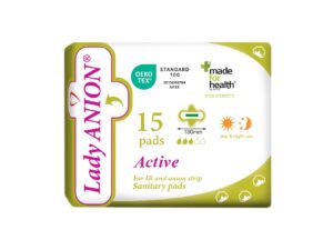 Lady Anion Active hügieenisidemed 180 mm 15tk