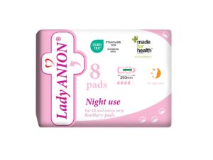 Lady Anion Night use öösidemed 290 mm 8tk