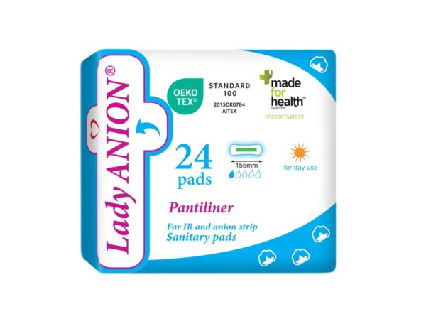 Lady Anion Pantiliner pesukaitsmed 155mm N24