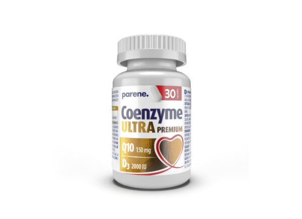 parene. Coenzyme Ultra premium Q10+D3 kaps N30