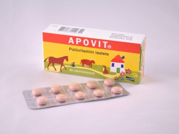 Apovit Lastele Närimistabl.n30