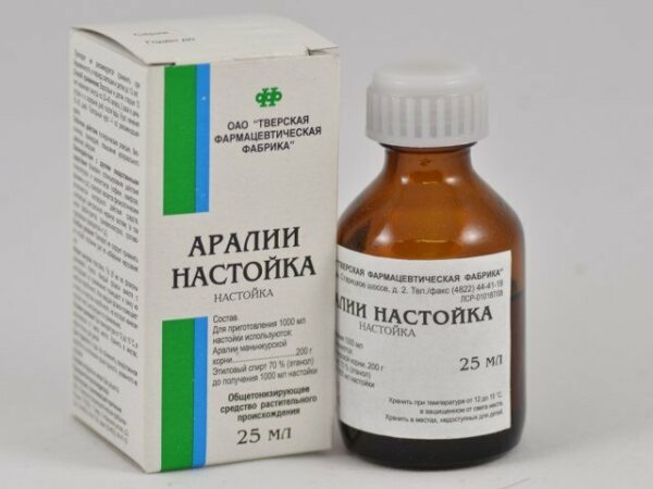Araliae Tinkt 25ml Tveri