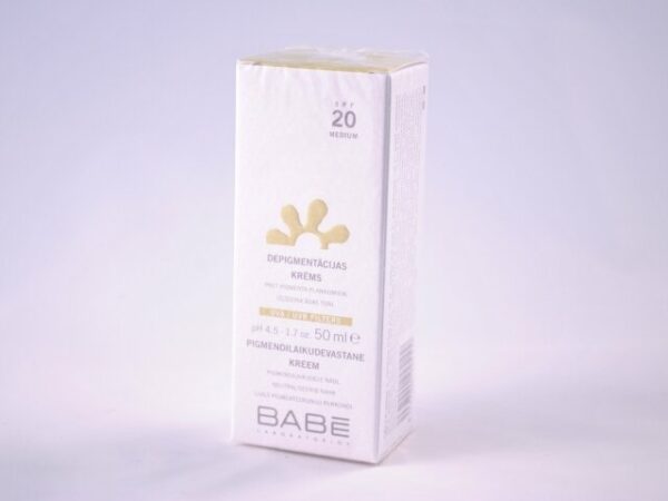 Babe Pigmendilaikude Emuls.spf20 30ml