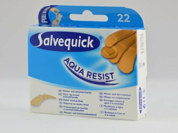 Salvequick Aqua Resist 4s 22tk