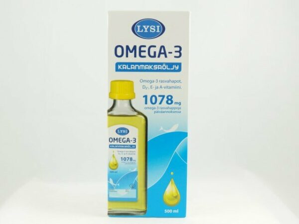 Lysi Omega-3 Kalamaksaõli 1080mg/5ml 500ml
