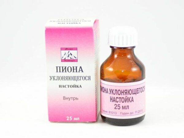 Pojengitinktuur 25ml Flora Kavkaza