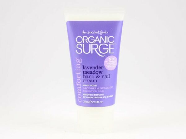 Organic Surge Kätekreem Lavendel 75ml