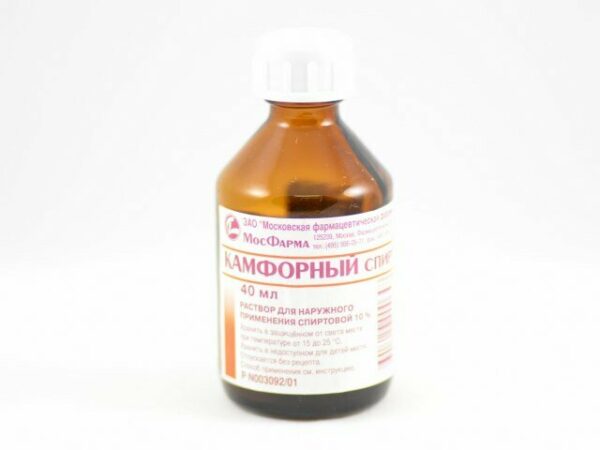 Kampripiiritus 10% 40ml Moskva Ff