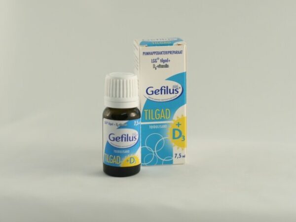 Gefilus Tilgad +d3-vitamiin 7,5ml