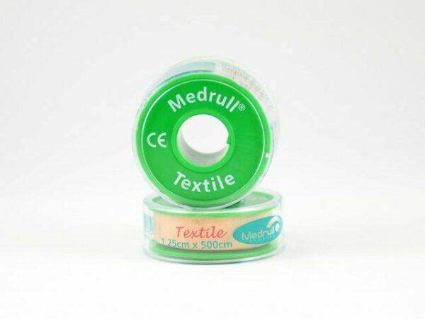 Medrull Plaaster Textile 1,25cmx500cm