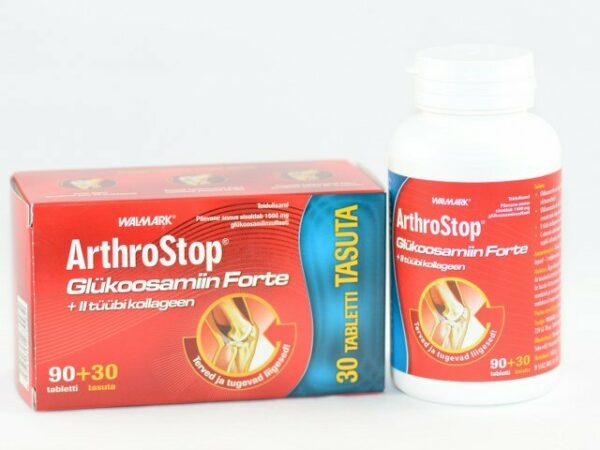 Arthrostop Glükoosamiin Forte Tbl N90+30