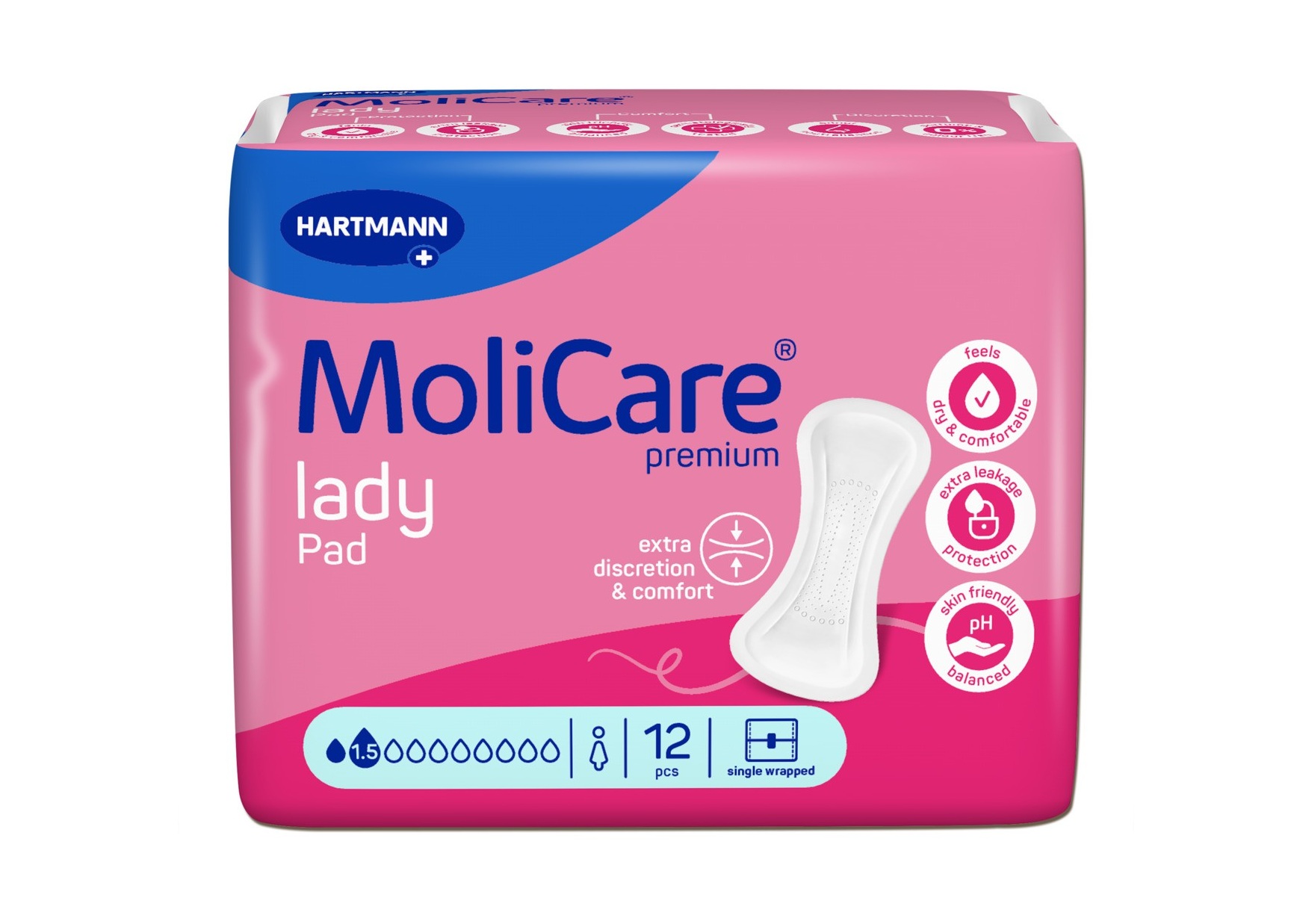 Molicare premium Lady Pad 1,5 tilka N12