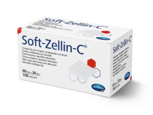 Soft-Zellin-C alkoholipadjad 100tk