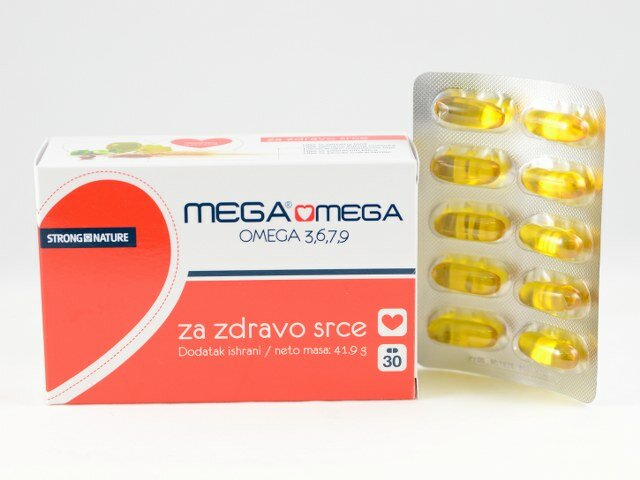 Strong Nature Mega Omega 3,6,7,9 Kaps N30