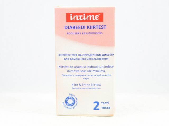 Kiirtest Diabeedi Tuvastamiseks N2