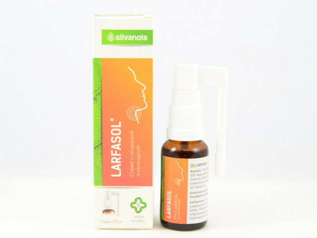 Larfasol Pihus Astelpaju Ja Saialillega 20ml