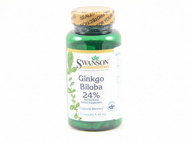 Swanson Ginkgo Biloba 24% Kaps 60mg N120