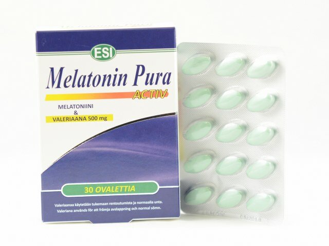 Melatonin Pura Activ Tbl 1mg+500mg N30