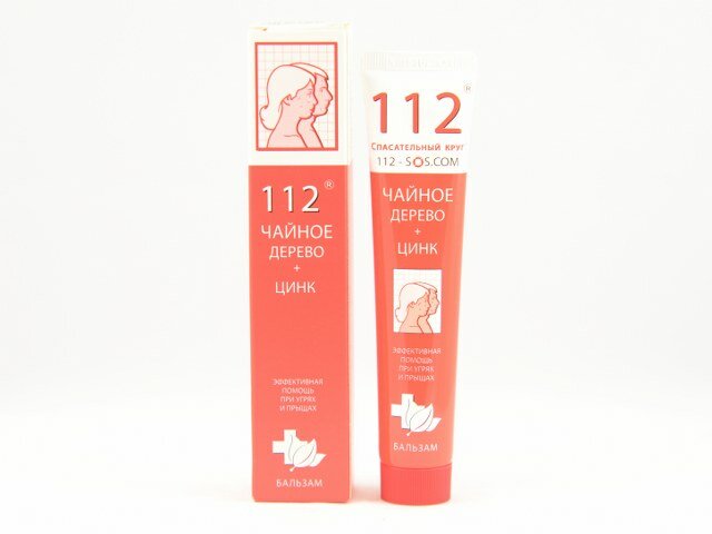 Päästerõngas 112 Teepuuõli+tsink Palsam 50g