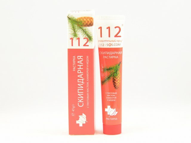 Päästerõngas 112 Tärpentiin+nuluõli+kamper Palsam 50g