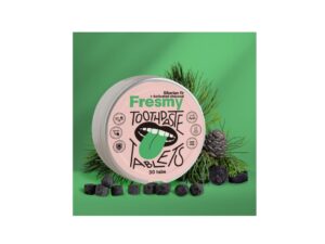 Fresmy hambapesutabletid siberi nulu ja aktiivsöega 30tk